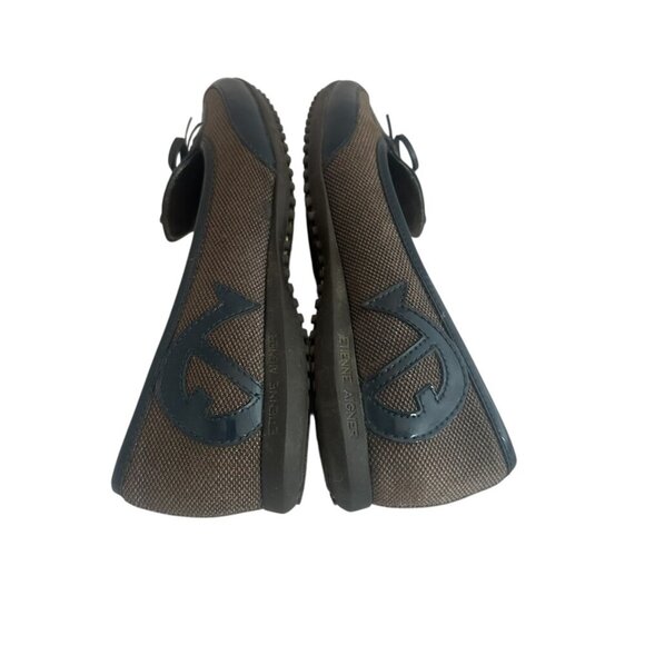 Etienne Aigner Aleah Brown Loaferrs Flats Shoes Patent Leather Size 6 Women's - Picture 7 of 14